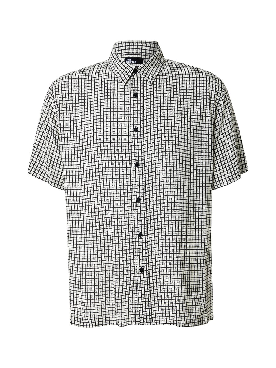 

Рубашка обычного кроя на пуговицах The Kooples, черный