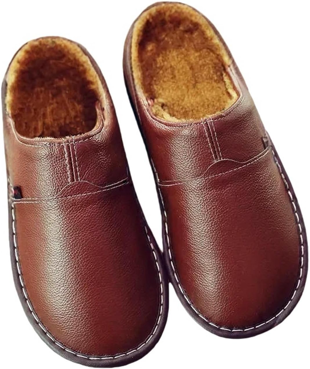 

Домашние тапочки женские зимние ультрамягкие, сохраняют тепло, водонепроницаемые, нескользящие, для мужчин и женщин, хлопковые Uebherv, 4