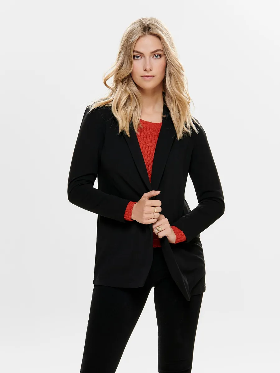 

Блейзер JDY из джерси "JDYGEGGO L/S BLAZER JRS NOOS", черный