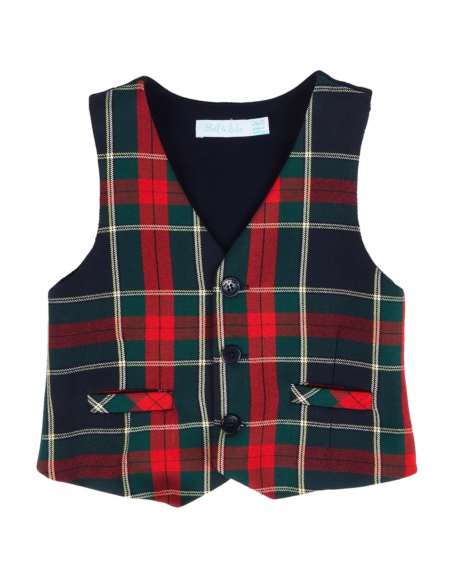 

Жилет, сшитый на заказ Abel & Lula, темно-синий