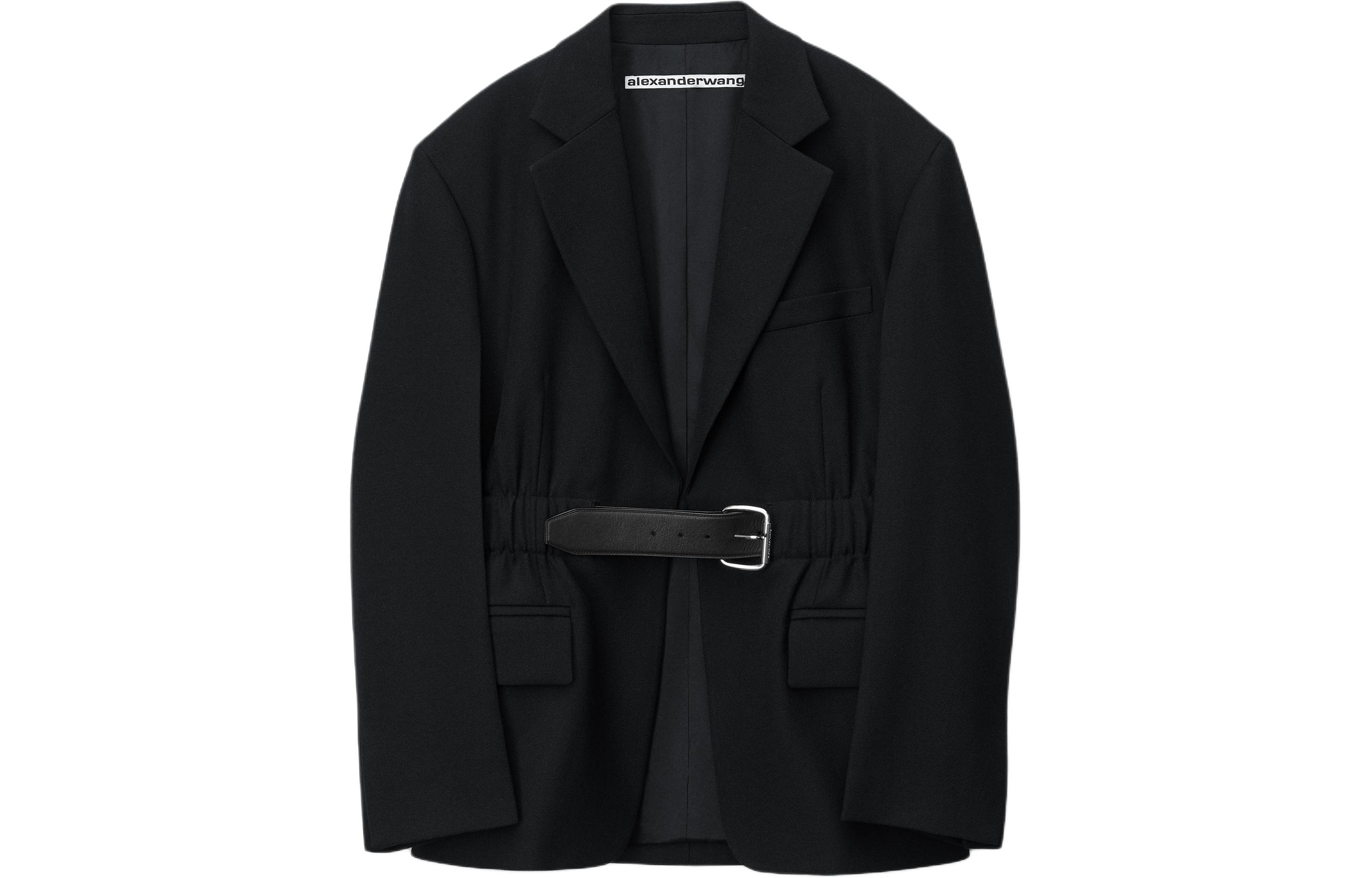 

Приталенный блейзер Alexander Wang, черный