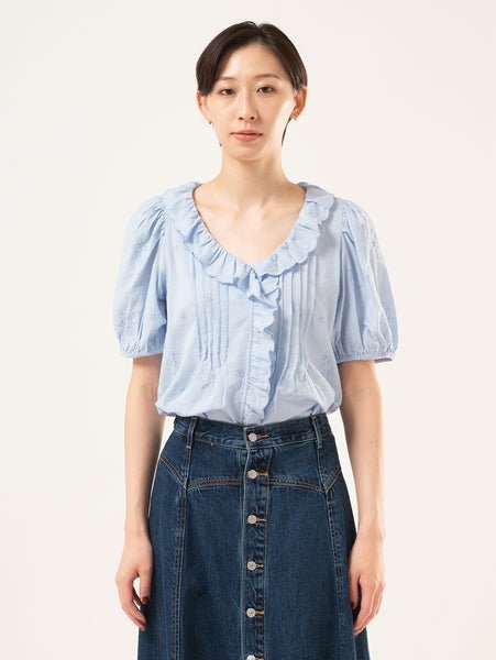 Блузка Жизель с оборками Levi's, Blues