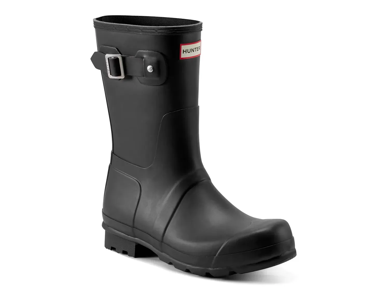 

Оригинальные короткие резиновые сапоги - мужские Hunter, Black