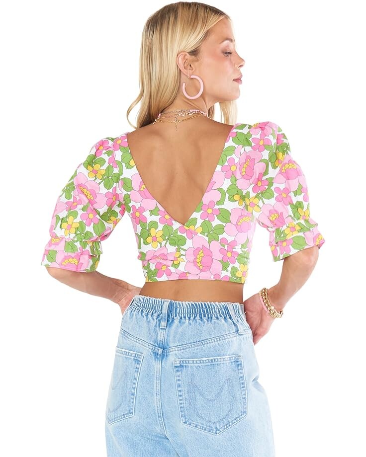 

Топ Show Me Your Mumu Fiona Top, цвет Fresh Floral
