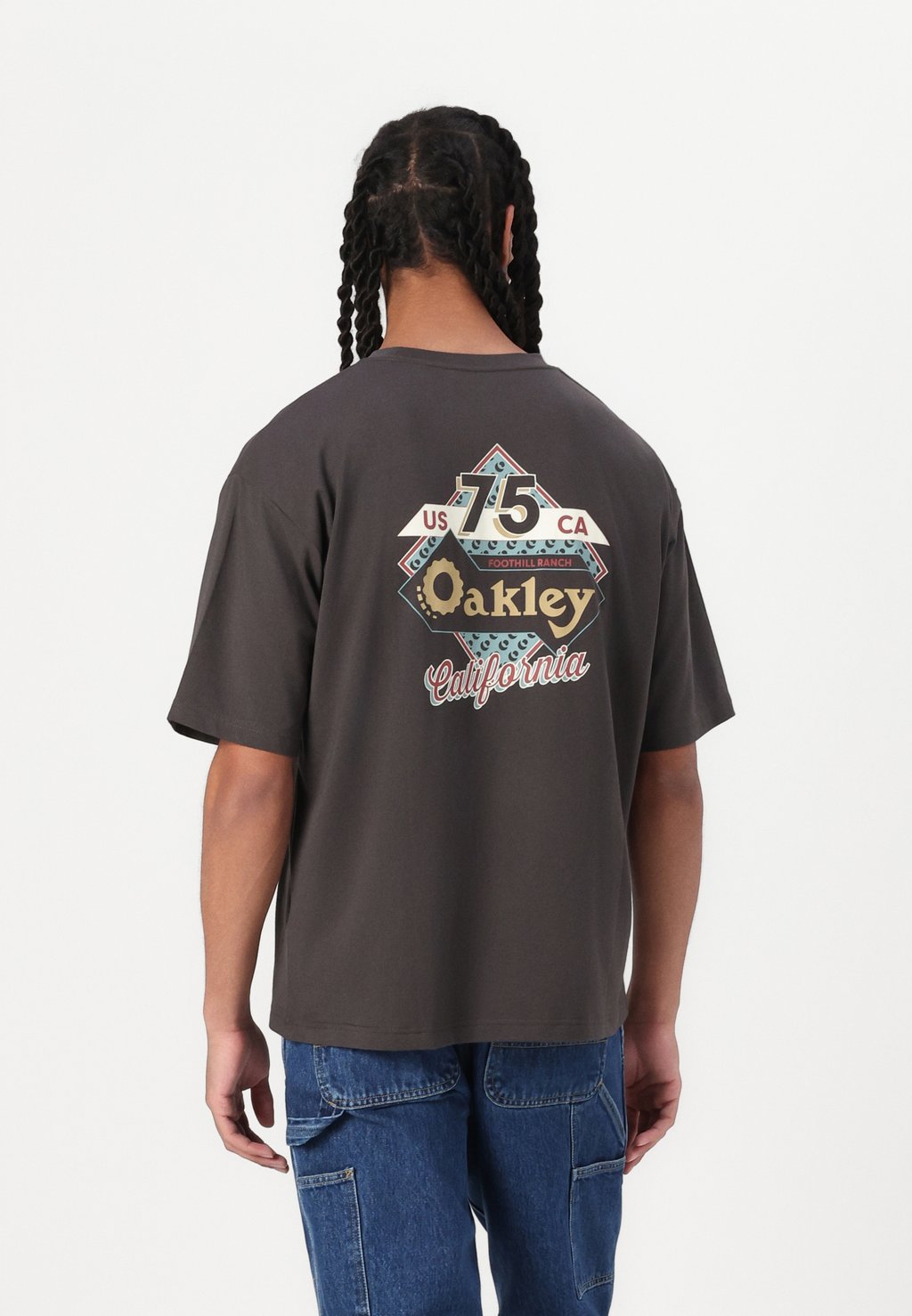 

Футболка с принтом NEW RETRO TEE TRIANGLE Oakley, черный