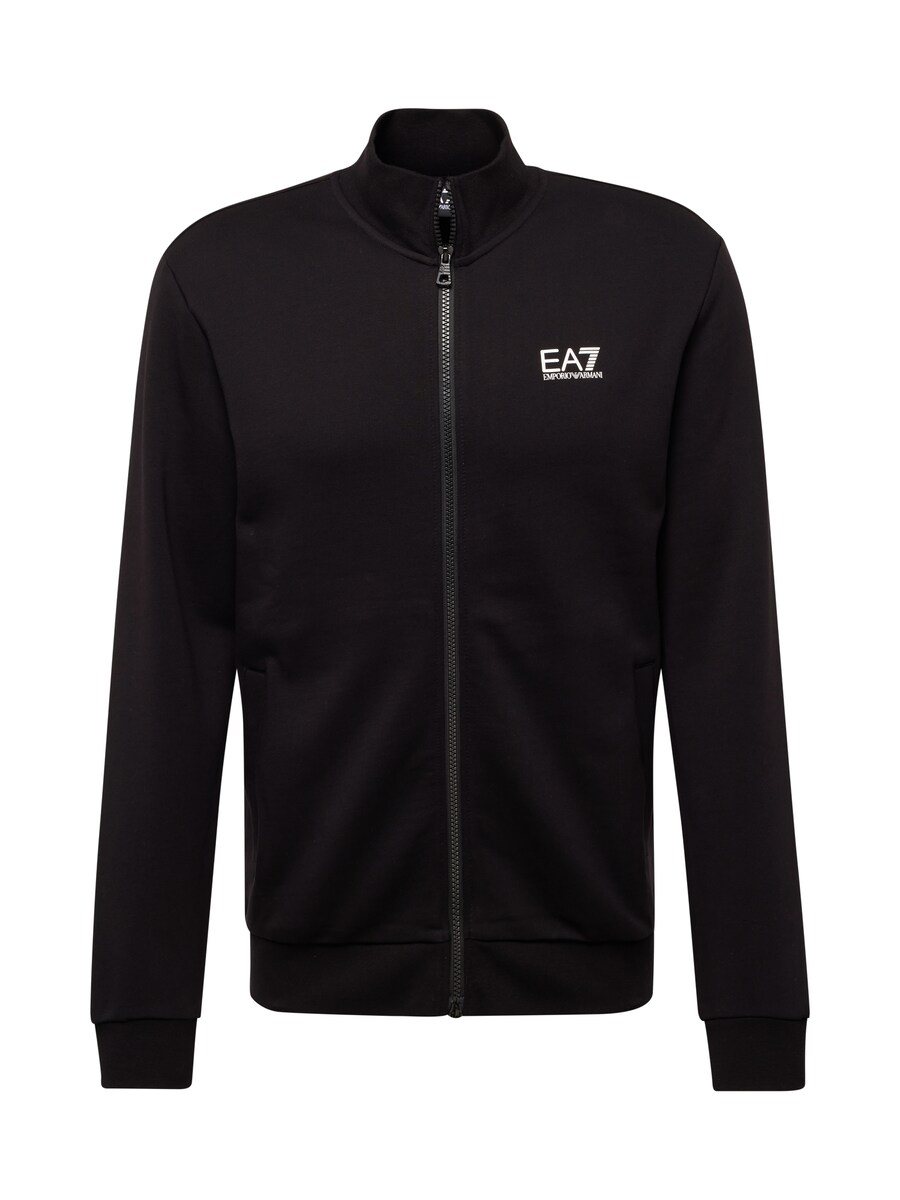 

Толстовка с капюшоном на молнии EA7 Emporio Armani, черный
