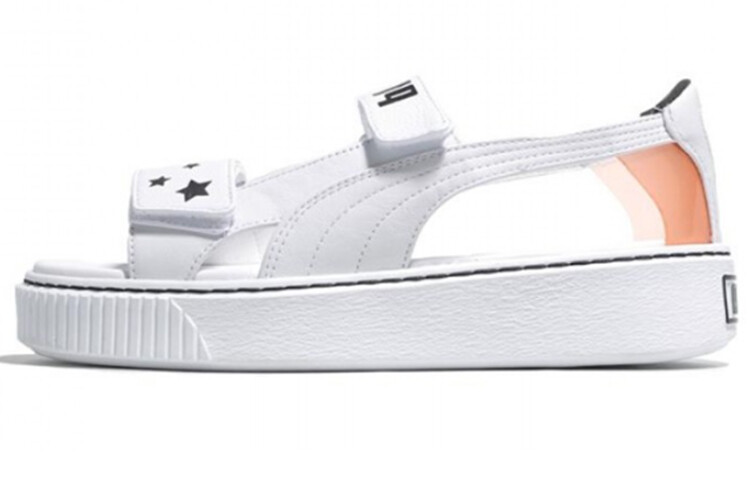 Женские шлепанцы на платформе Puma