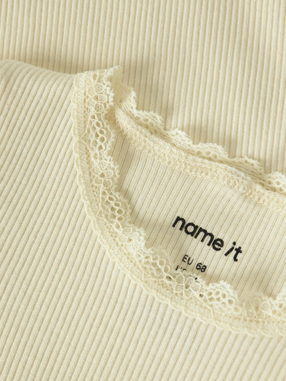 Комбинезон/боди 'NBFKAB' Name It, Pastel Yellow — фото 3