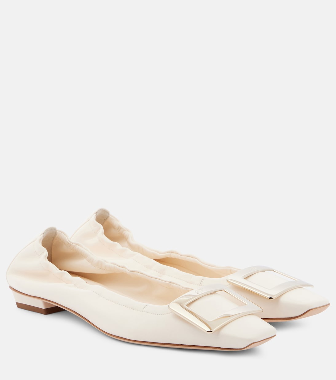 Кожаные балетки Belle Vivier Roger Vivier, Cire