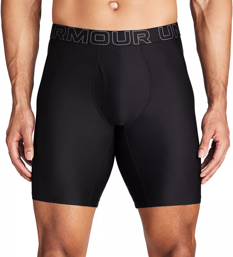

Мужские боксеры Under Armour Performance Tech 9 дюймов — 3 шт, черный