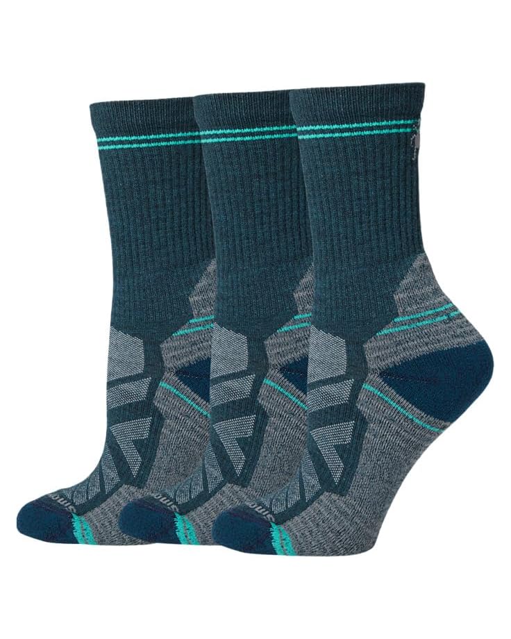 

Носки Smartwool Hike Light Cushion Crew Socks Multipack, цвет Twilight Blue