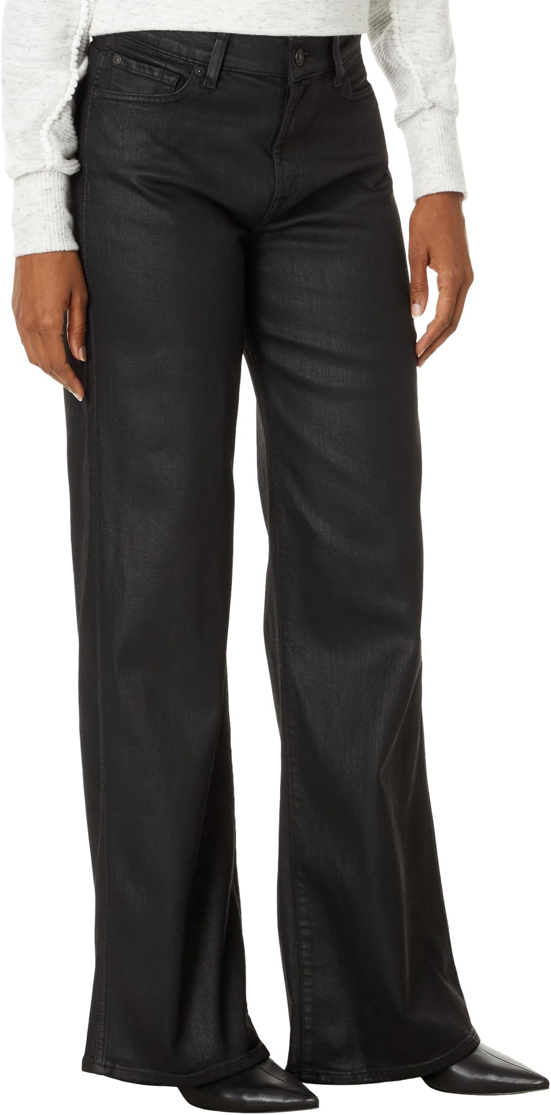 

Джинсы 7 For All Mankind Lotta, цвет Jet Setter