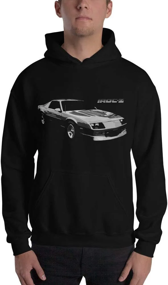 

Толстовка Unisex с принтом Chevy Camaro IROC-Z 1980-х годов, черная JG Infinite