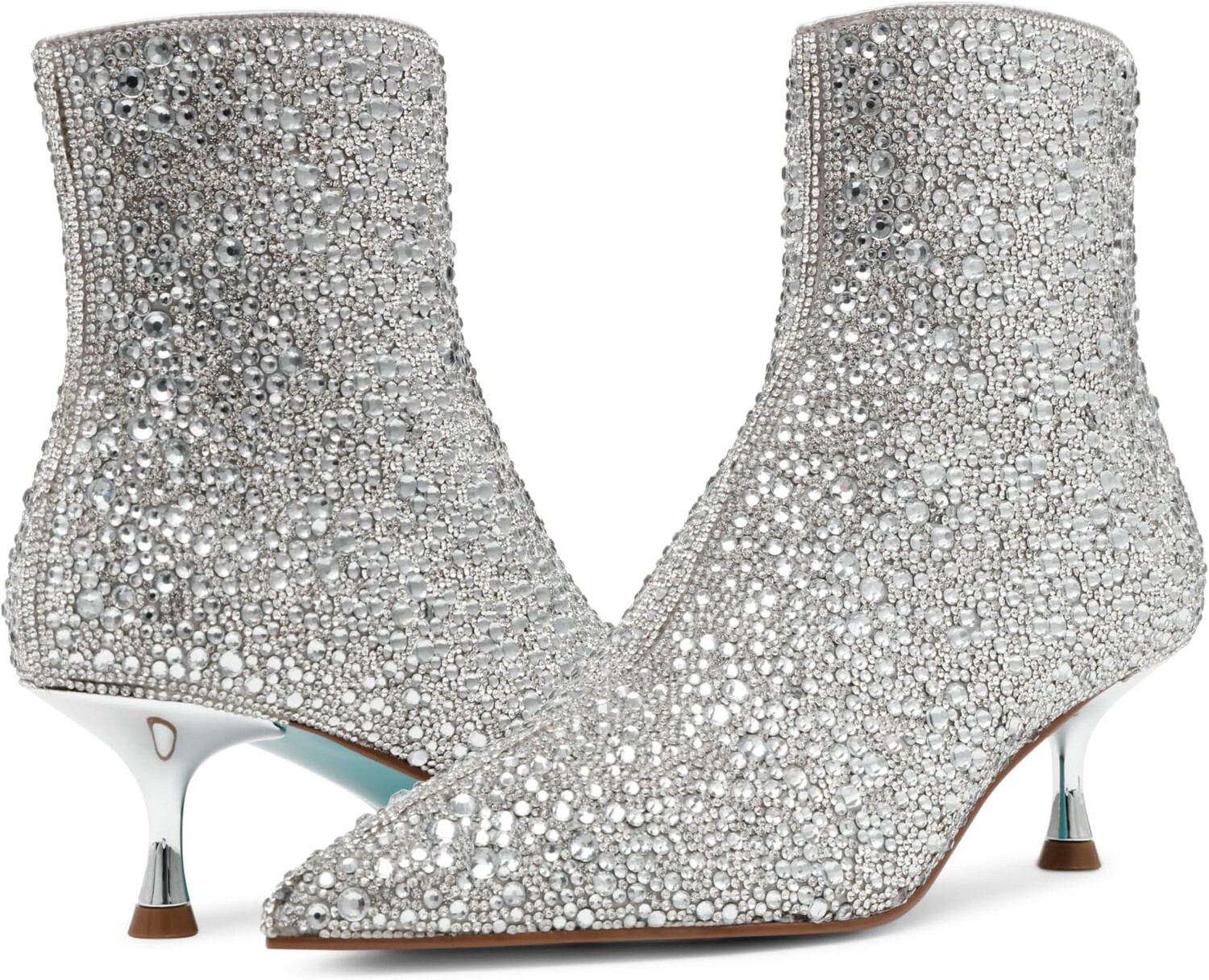 

Ботинки Blue by Betsey Johnson Ash, серебряный