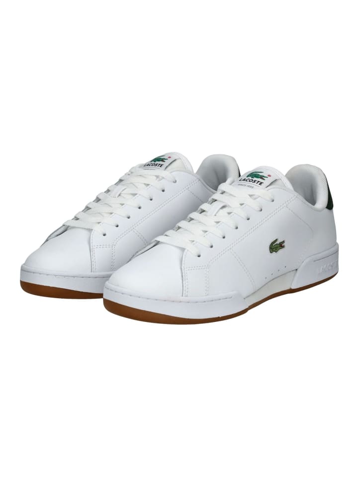 Кроссовки на шнуровке Lacoste, цвет weiß/grün — фото 3
