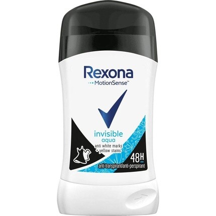 

Женский дезодорант-стик Invisible Aqua 40 мл Rexona