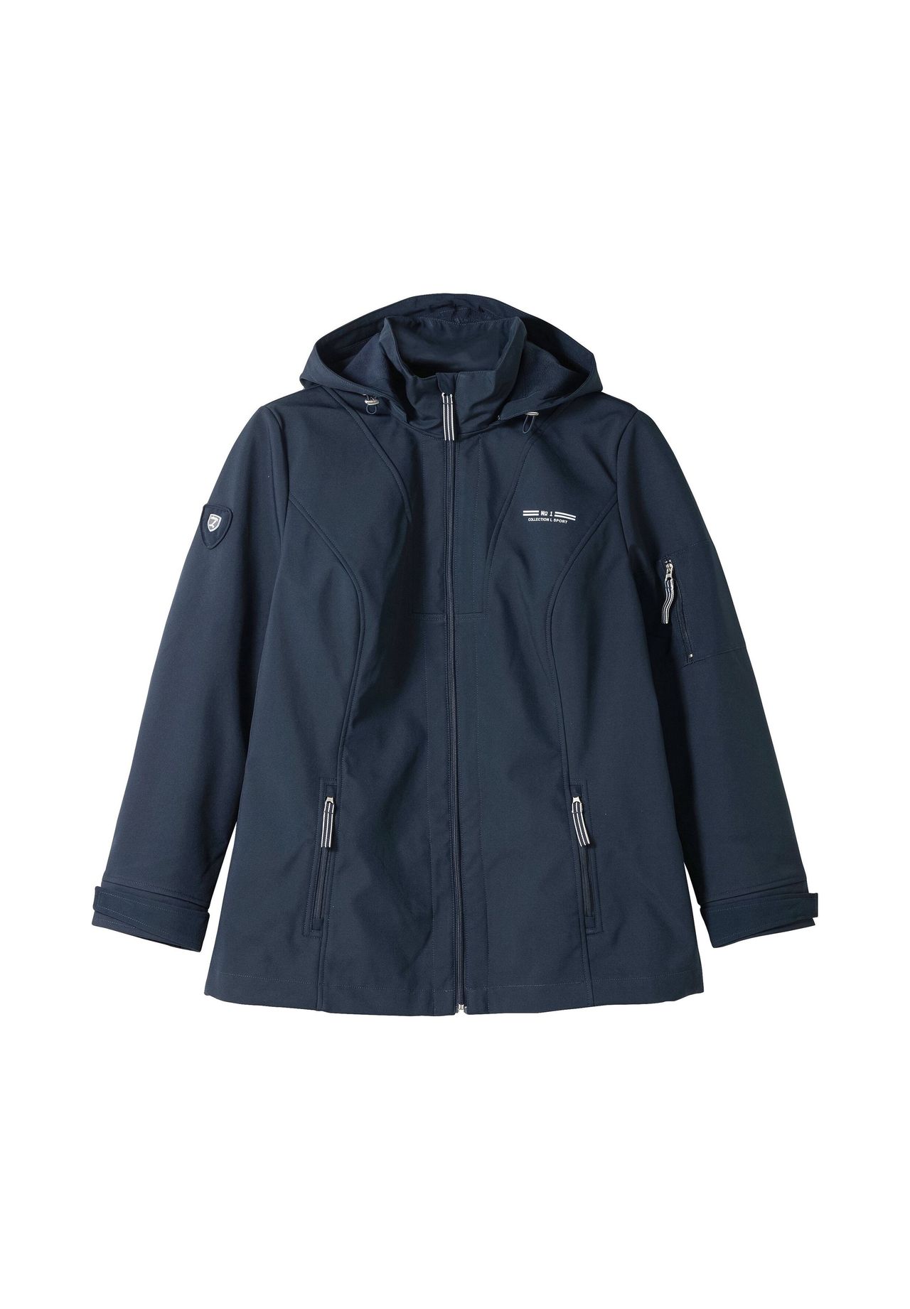 

Куртка Softshell ветро- и водоотталкивающая Sheego, морской