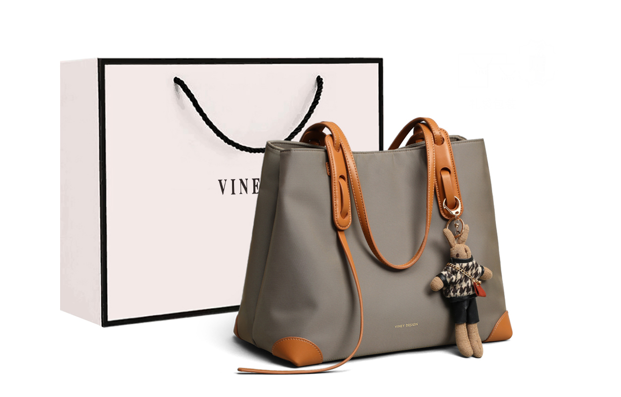 

Оксфордская сумка-шоппер, Сумка для покупок, Подмышечная сумка, Плечевая сумка Tubas Женская Мультиколор ВАЙНИ, Хаки черный