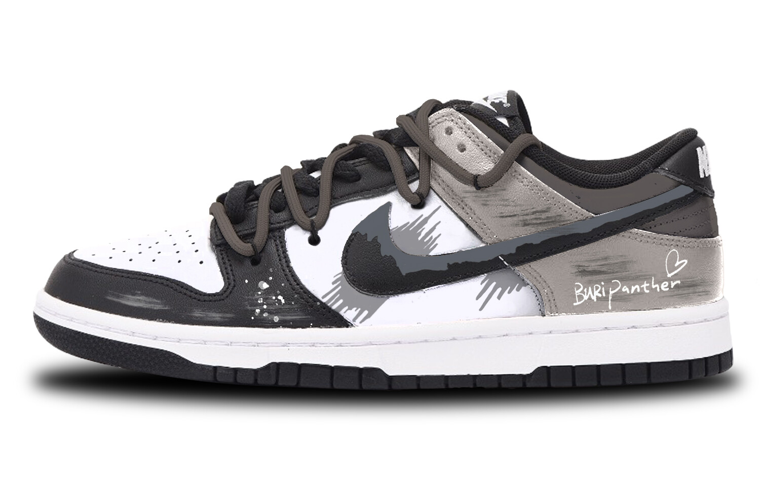 

Кроссовки Nike Dunk Skateboard Shoes Unisex Low-Top Gray, Серый, Кроссовки Nike Dunk Skateboard Shoes Unisex Low-Top Gray