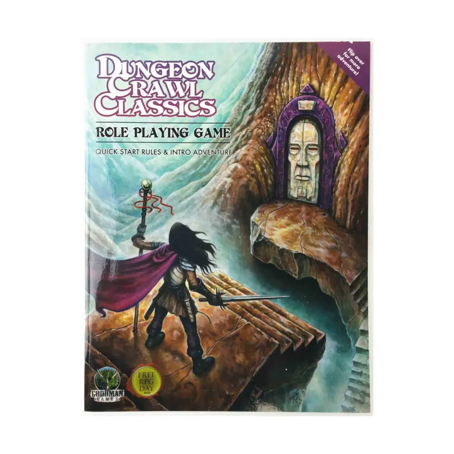 

DCC RPG - Quick Start Rules w/Portal Under the Stars & Geas of the Star-Chons (Free RPG Day 2019), Dungeon Crawl Classics Role Playing Games (Goodman Games), мягкая обложка