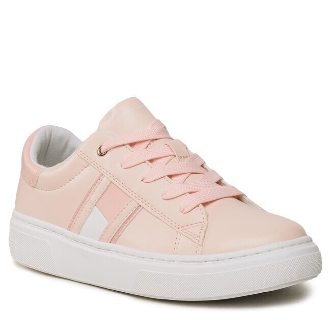 

Кроссовки Tommy Hilfiger FlagLow Cut, розовый