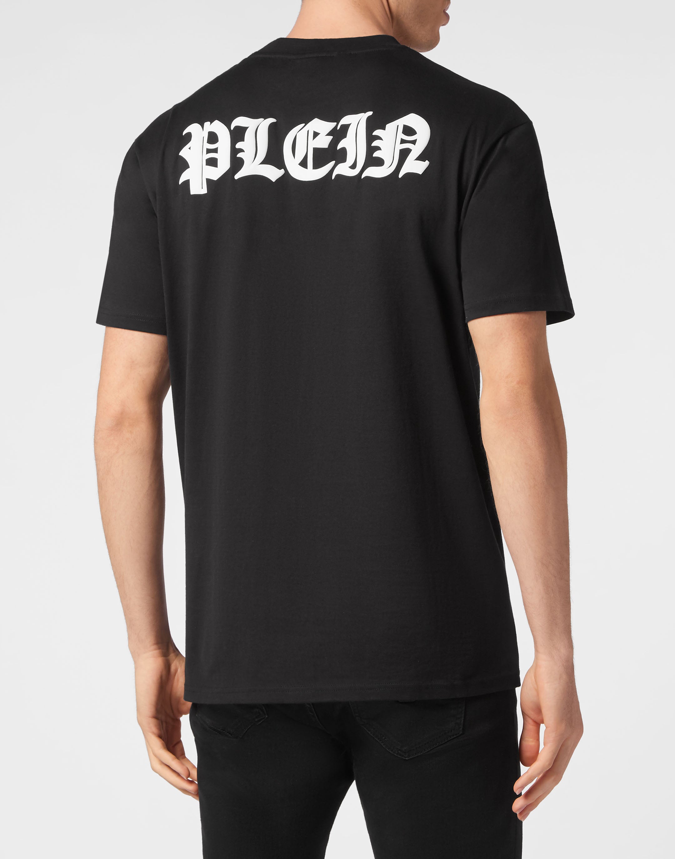 

Футболка с круглым вырезом SS Gothic Plein PHILIPP PLEIN, черный