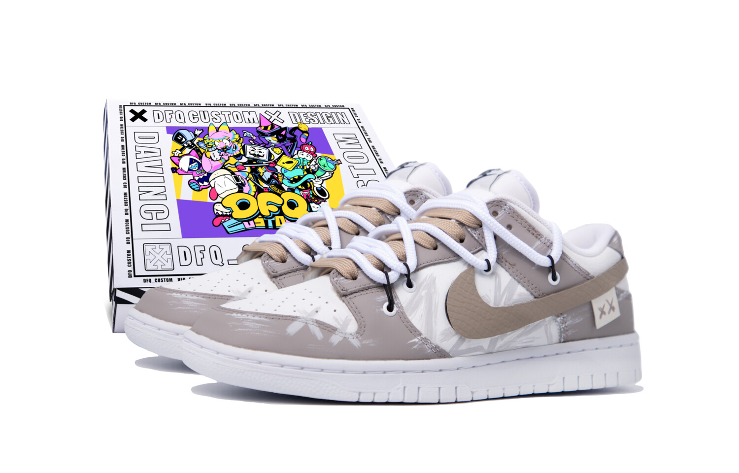 

Женские кроссовки для скейтбординга Nike Dunk, Brown
