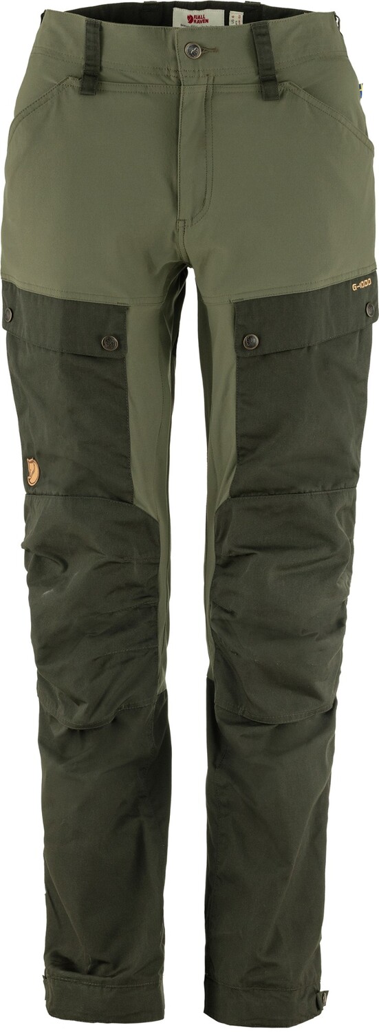 

Брюки Keb изогнутые - женские Fjallraven, зеленый