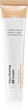 

BB-крем с фильтрами uva и uvb Purito Cica Clearing, 15 Rose Ivory 30 ml