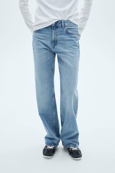 

Прямые джинсы Майами Mango, светло-голубой