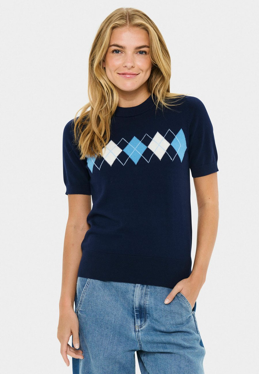 

Футболка Saint Tropez MINDYSZ SS, Naval Academy/Dark Blue, Синий, Футболка Saint Tropez MINDYSZ SS, Naval Academy/Dark Blue