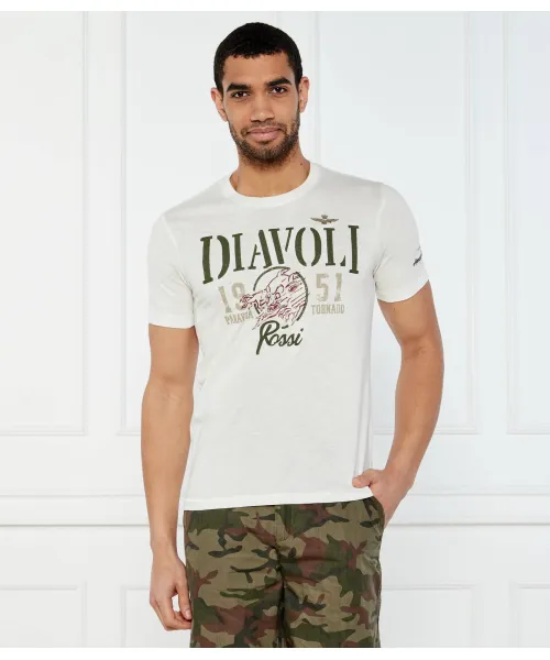 

Футболка Regular fit Aeronautica Militare, белый