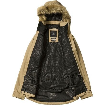 

Утепленная куртка желтого цвета женская Volcom, цвет Dark Khaki, Желтый, Утепленная куртка желтого цвета женская Volcom, цвет Dark Khaki