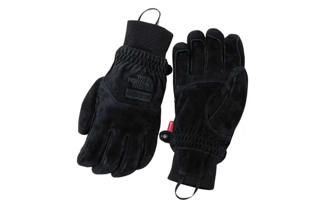 

Перчатки Supreme The North Face, черный