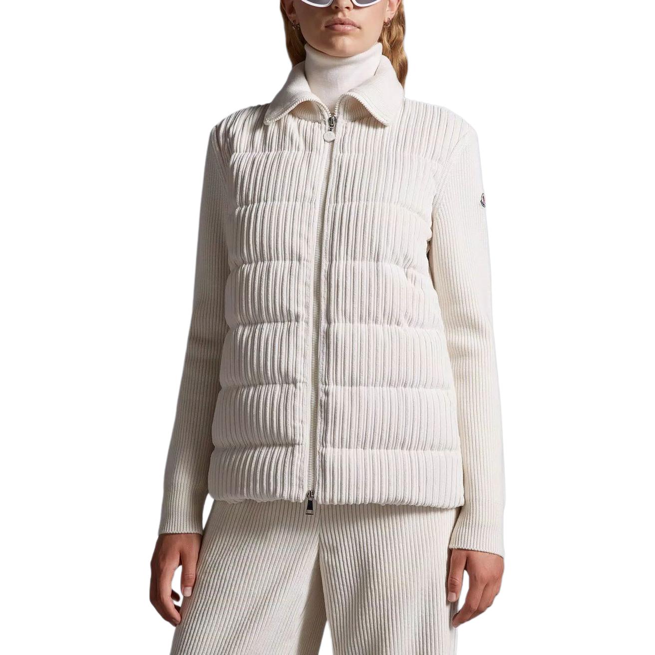 Moncler Трикотажная водолазка для женщин, белая, умеренная Others — фото 4