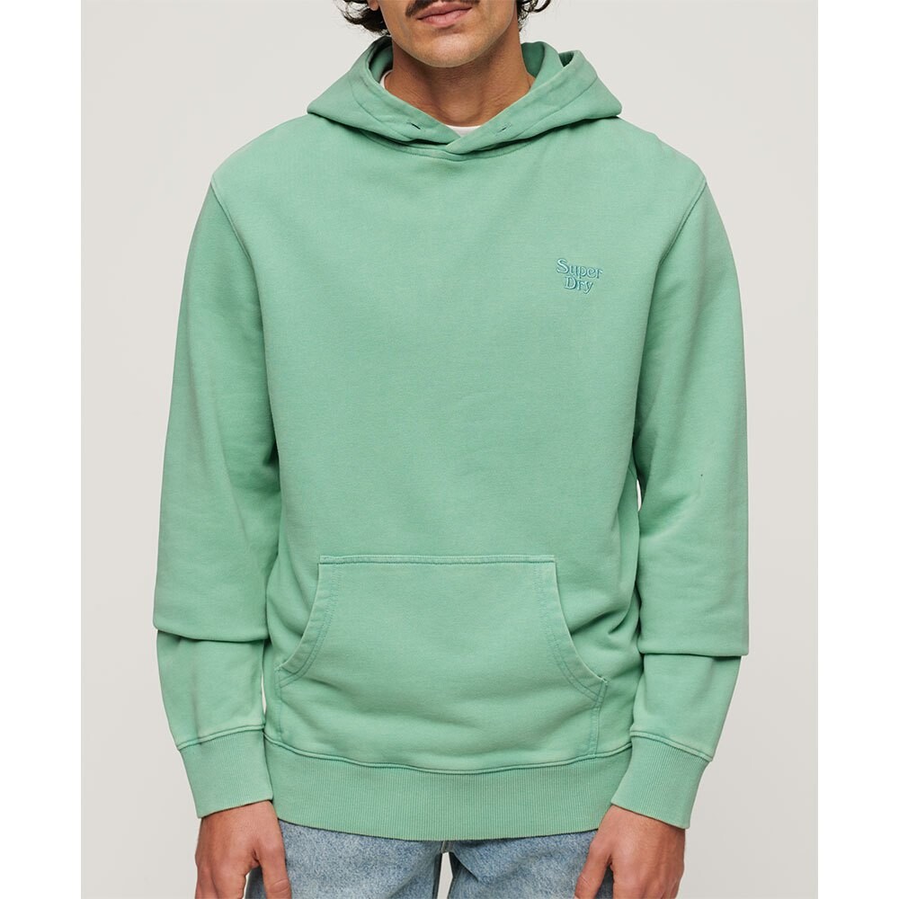 

Худи Superdry Vintage Washed, зеленый