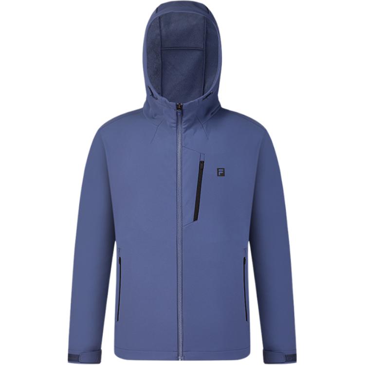 

FILA Фитнес-куртка мужская светло-серо-голубая, Bright Gray Blue