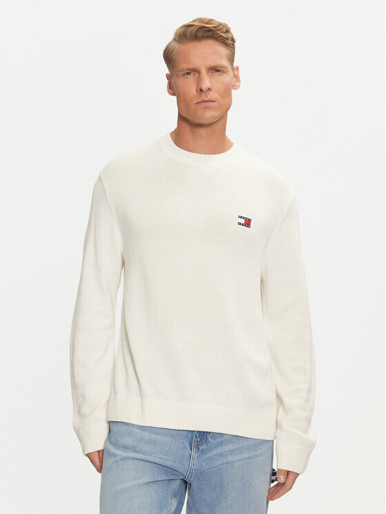 

Свитер обычного кроя Tommy Jeans, белый