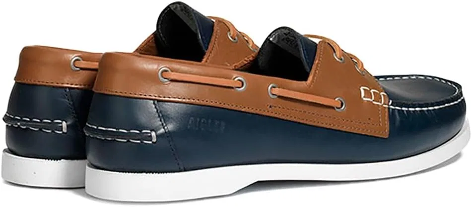 Мужские лодочные туфли Aigle New Nubil Ltr, Navy Blue Aigle — фото 4