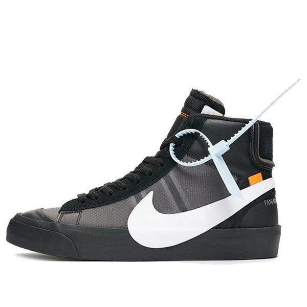 

Кроссовки x off-white blazer mid 'grim reapers' Nike, черный