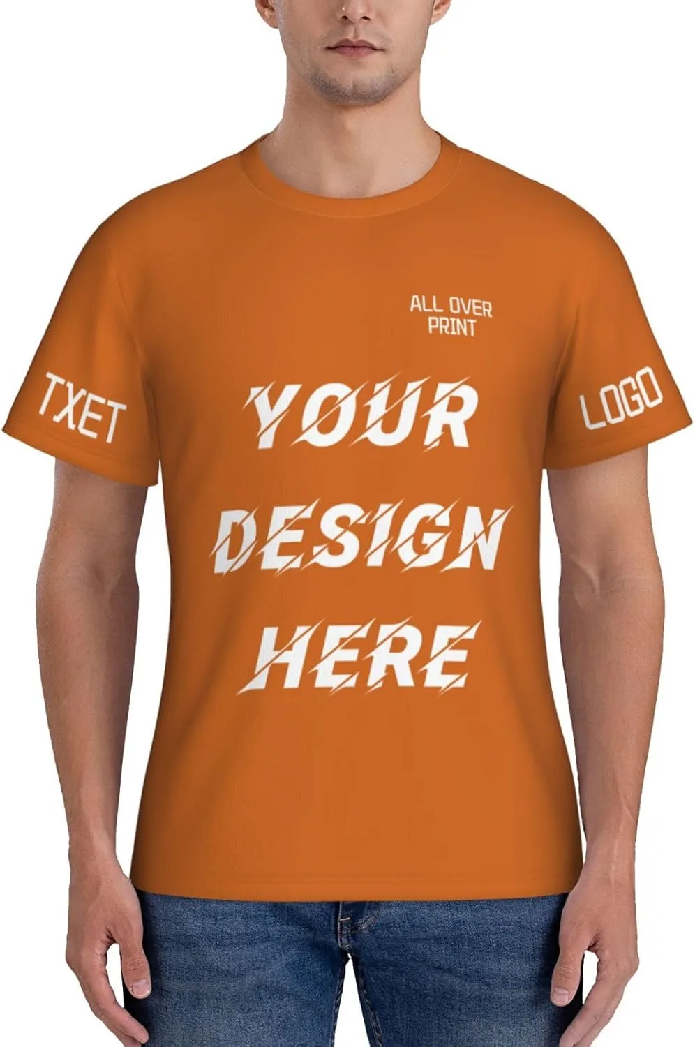 

Футболка All Over Print с индивидуальным дизайном