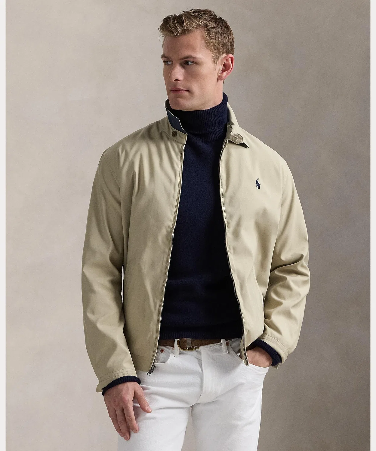 Ветровка с конструкцией Vスイング, Polo Ralph Lauren, коричневая