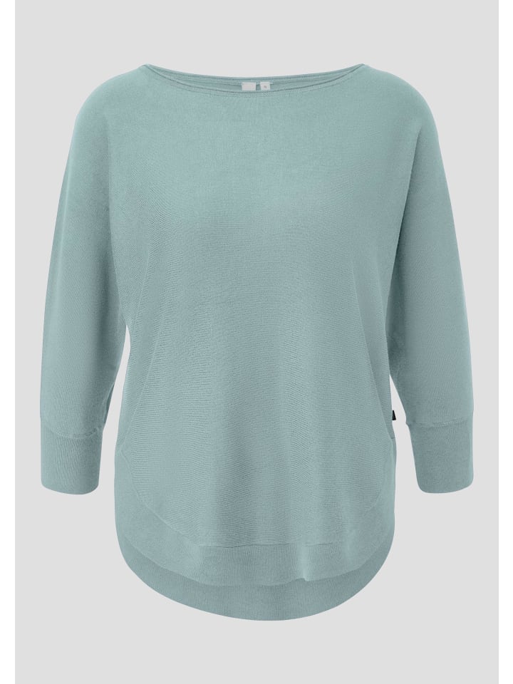 

QS Вязаный свитер цвета 6147_светло-бирюзовый