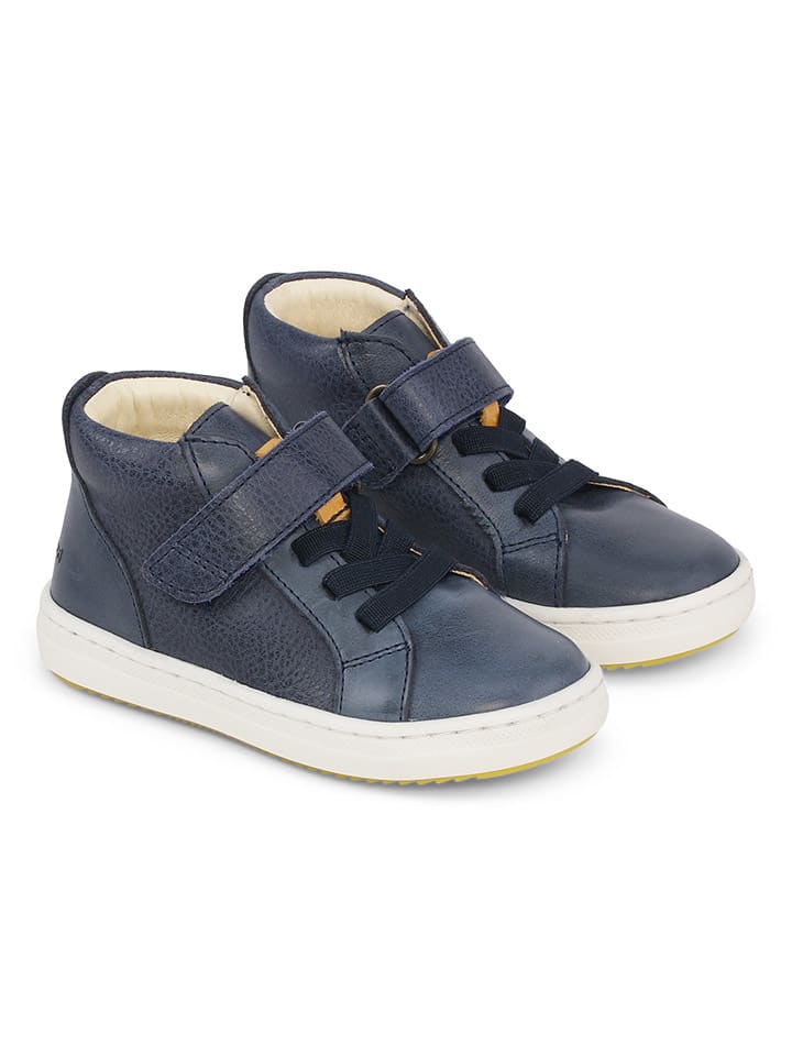 

Кроссовки на шнуровке Bundgaard Leder-Sneakers Samuel Lace, темно-синий