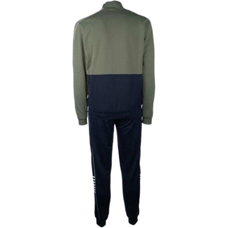 Костюм спортивный с молнией и принтом логотипа Ea7 EMPORIO ARMANI, мультиколор — фото 3