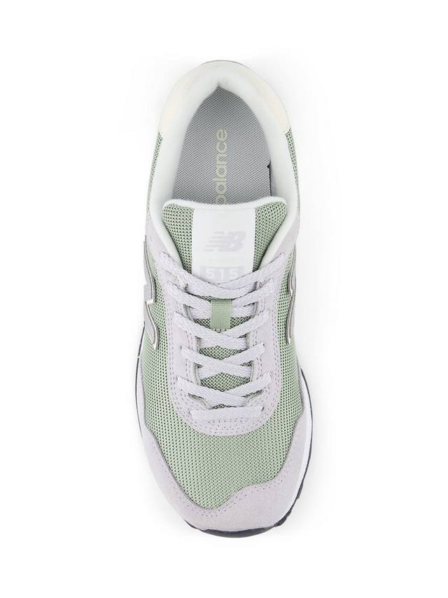515V3 замшевые кроссовки со шнурками New Balance, Green/Multi — фото 3