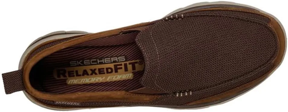Мужские кроссовки Skechers X Wide, коричневый — фото 3