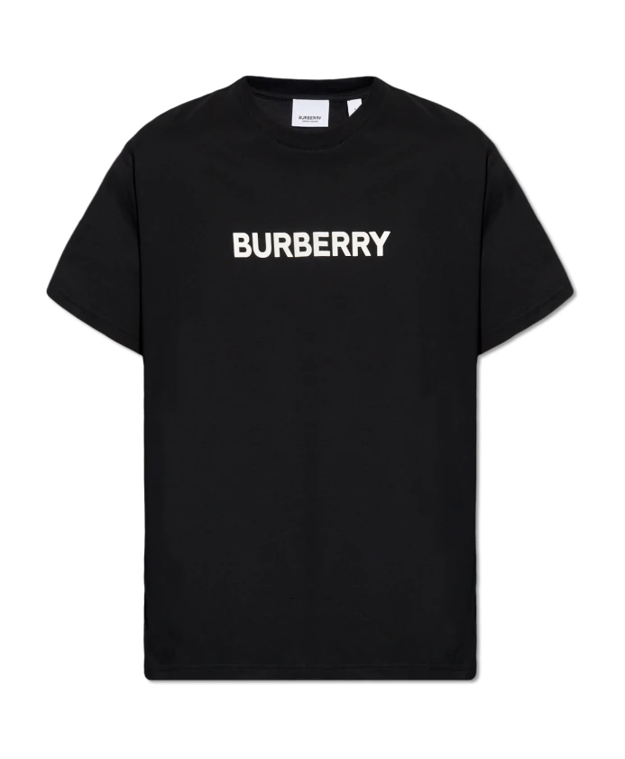 

Футболка с принтом Burberry, черный