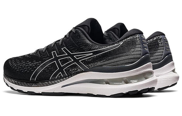 Кроссовки гелевые kayano 28 2e широкие Asics, черный — фото 4