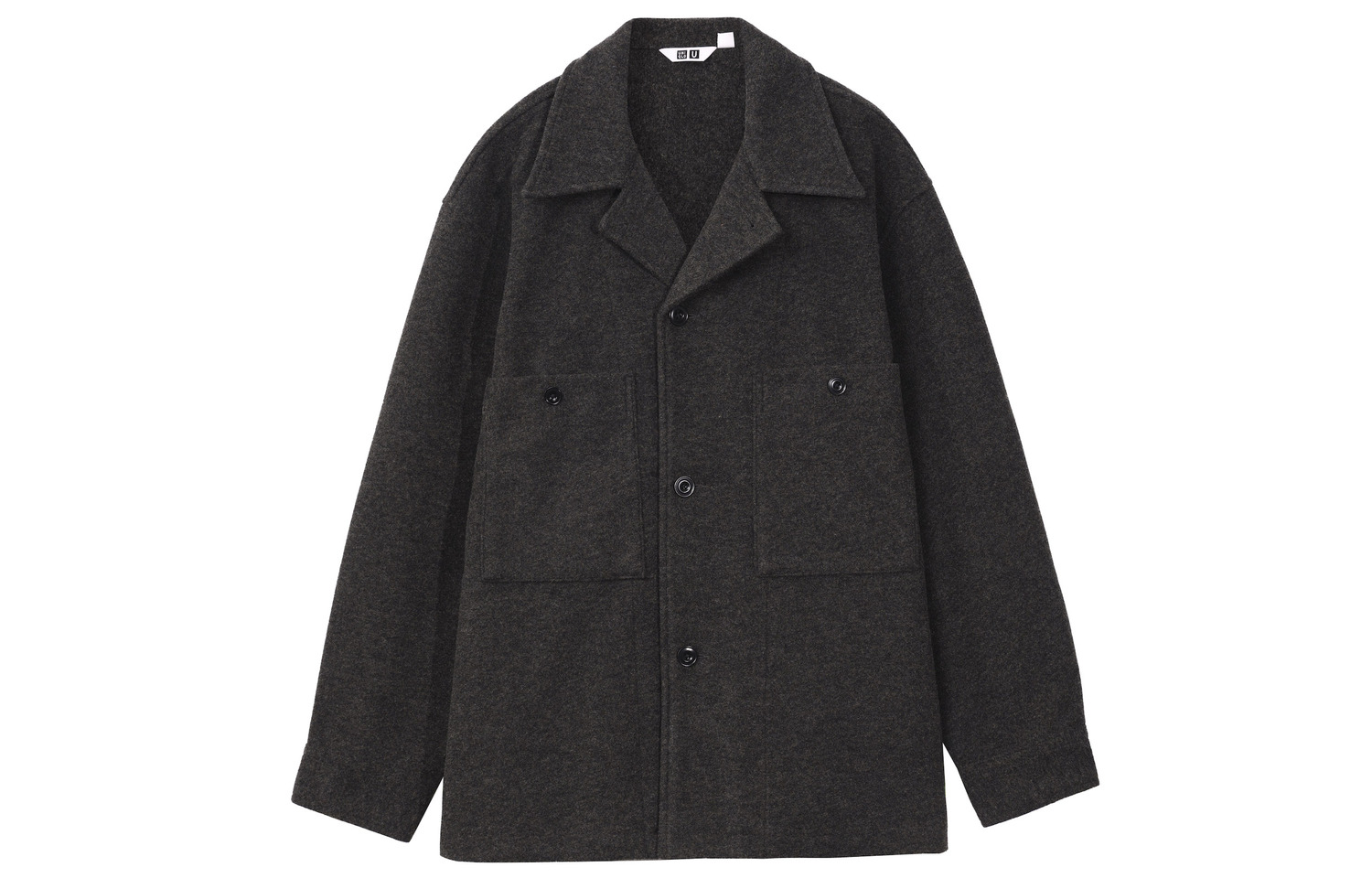 

UNIQLO Куртка U Collection FW23 унисекс светло-серая, Lead Gray